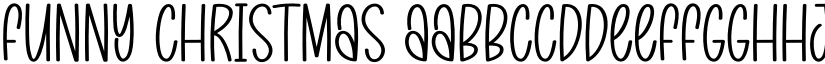 Funny Christmas font