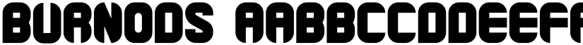 BURNODS font download
