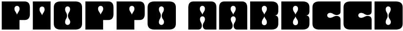 Pioppo font download