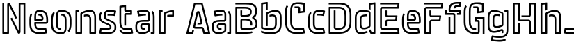 Neonstar font