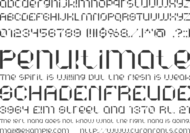 DIGIDAY font preview