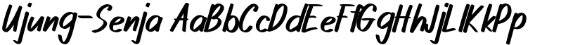 Ujung-Senja font download