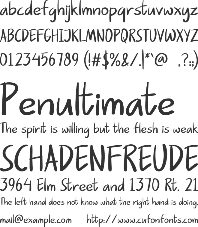 FAVMOTIV font preview