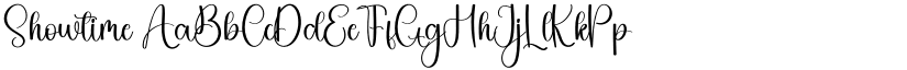 Showtime font download