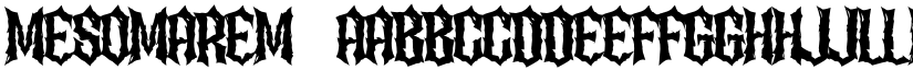 Mesomarem font