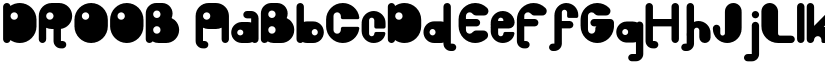 DROOB font