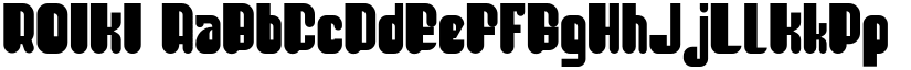 ROIKI font download