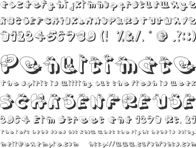 MANUKU font preview