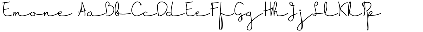 Emone font download