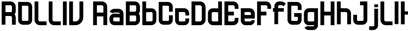 ROLLIV font download