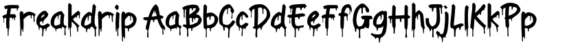 Freakdrip font download