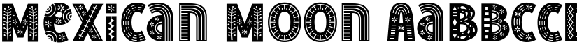 Mexican Moon font download