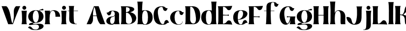Vigrit font download