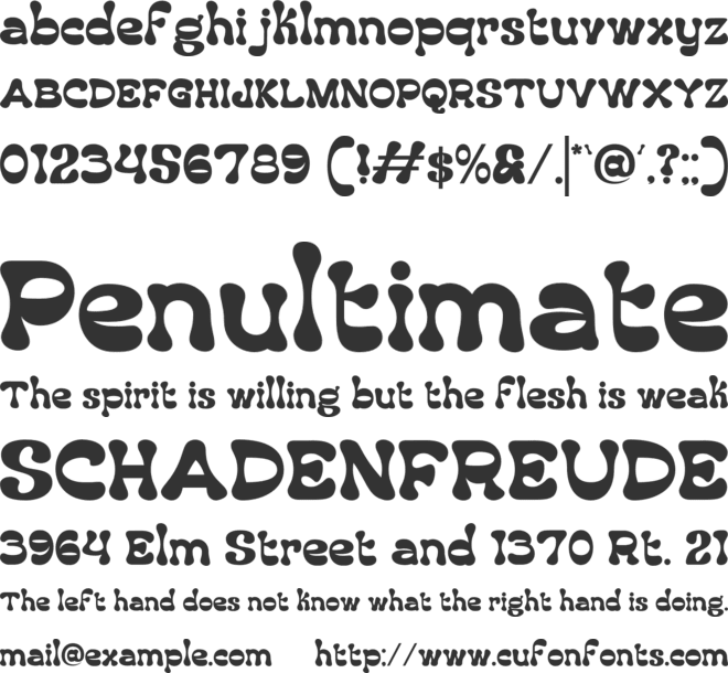 Savor Whibly font preview