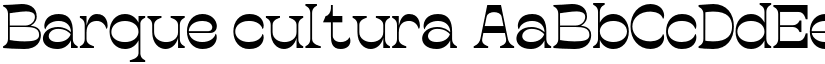 Barque cultura font