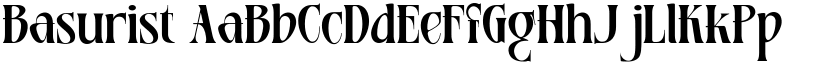 Basurist font download