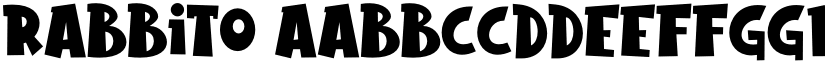 Rabbito font