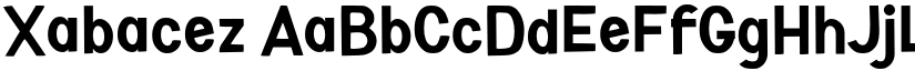 Xabacez font download