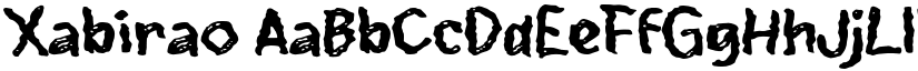 Xabirao font download