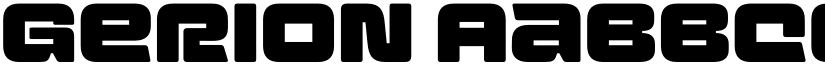 Gerion font download