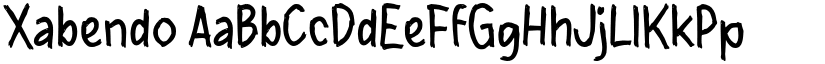Xabendo font download