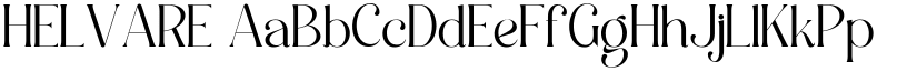 HELVARE font download