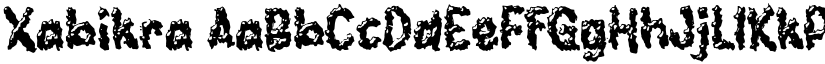 Xabikra font download