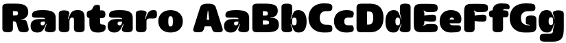 Rantaro font