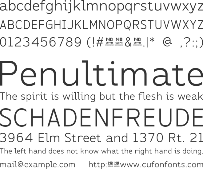 Unnamed font preview