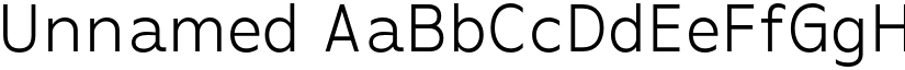 Unnamed font