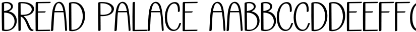 Bread Palace font