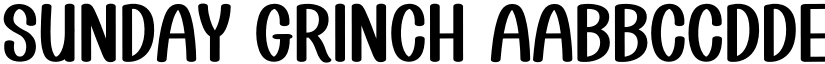 Sunday Grinch font download
