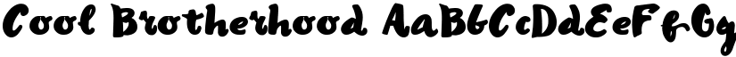 Cool Brotherhood font download