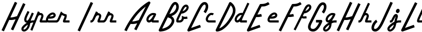 Hyper Inn font