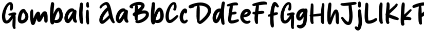 Gombali font download