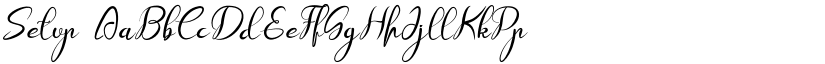 Setup font