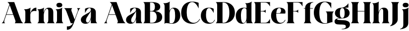 Arniya font download