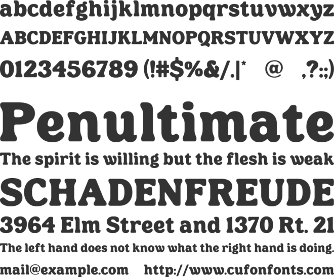 Jeikinsa font preview