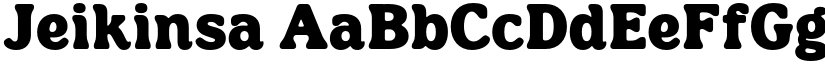 Jeikinsa font download