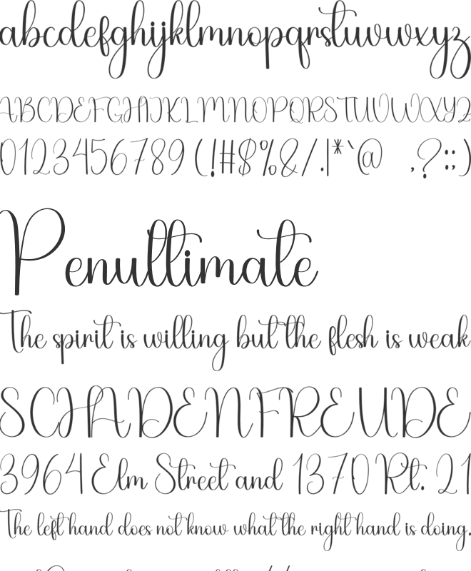 Bubble Beautiful font preview