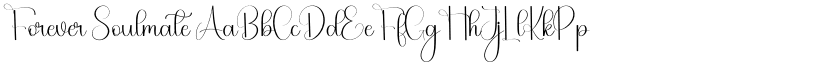 Forever Soulmate font