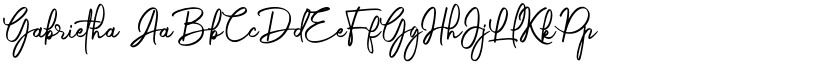 Gabrietha font download