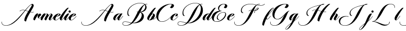 Armelie font download