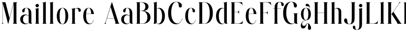 Maillore font download