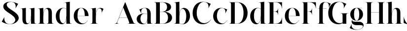 Sunder font download