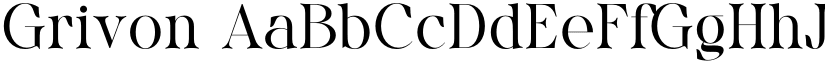 Grivon font download