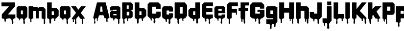 Zombox font download