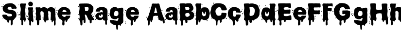 Slime Rage font download
