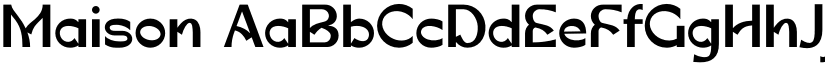 Maison font download