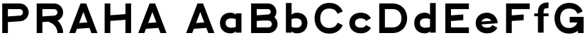 PRAHA font download